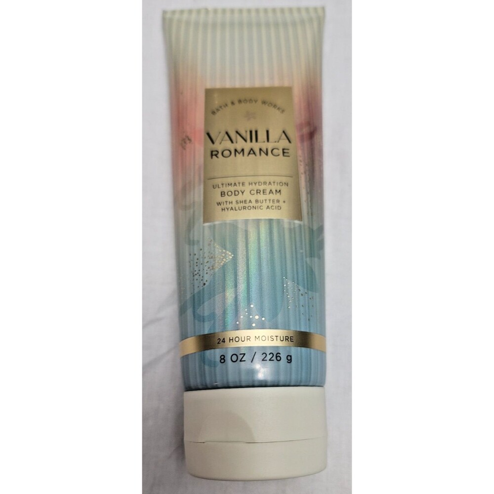 BATH & BODY WORKS VANILLA ROMANCE BODY CREAM 8 oz NEW
